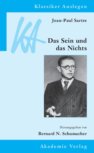 Cover: Jean-Paul Sartre: Das Sein und das Nichts