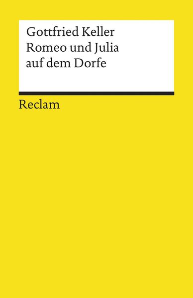 Cover: Romeo und Julia auf dem Dorfe