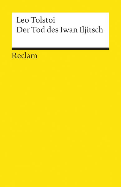 Cover: Der Tod des Iwan Jljitsch