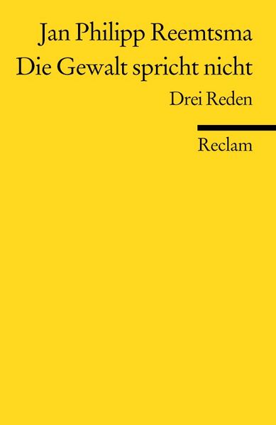 Cover: Die Gewalt spricht nicht
