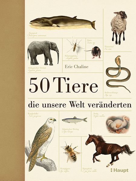 Cover: 50 Tiere, die unsere Welt veränderten