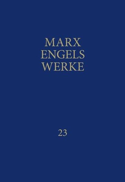 Cover: MEW / Marx-Engels-Werke Band 23