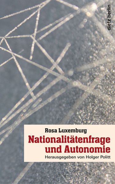 Cover: Nationalitätenfrage und Autonomie