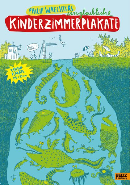 Cover: Philip Waechters unglaubliche Kinderzimmerplakate