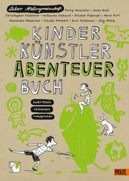 Cover: Kinder Künstler Abenteuerbuch