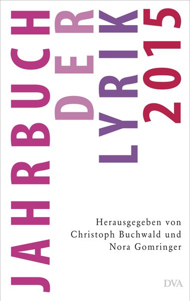 Cover: Jahrbuch der Lyrik 2015