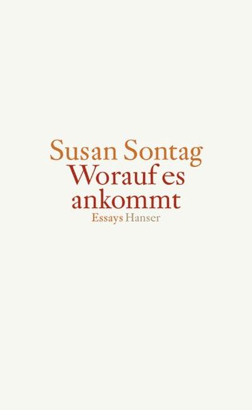 Cover: Worauf es ankommt - Essays