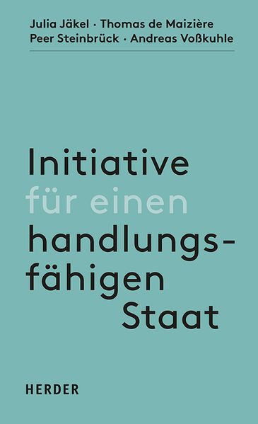Cover: Initiative für einen handlungsfähigen Staat