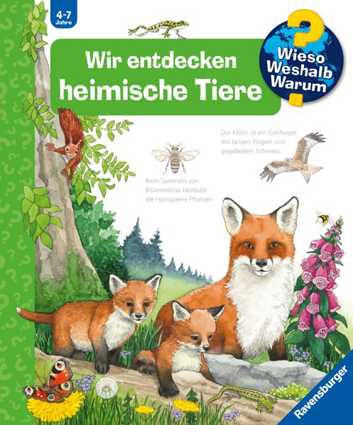 Cover: Wir entdecken heimische Tiere