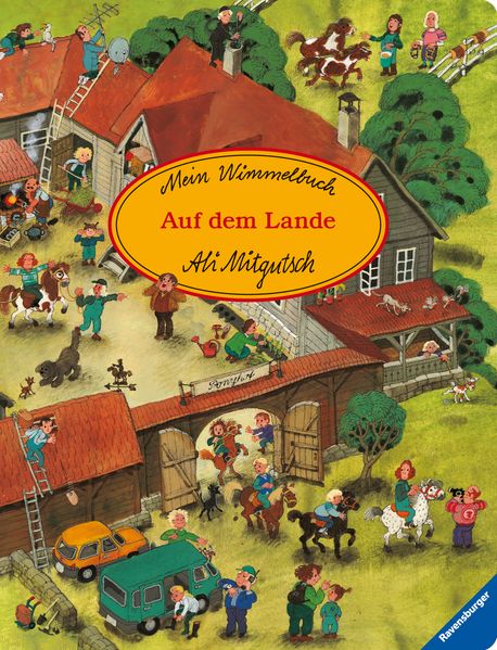 Cover: Mein Wimmelbuch: Auf dem Lande