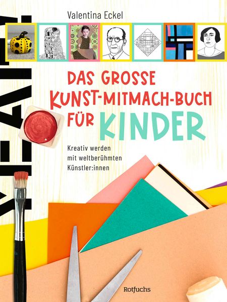 Cover: Das große Kunst-Mitmach-Buch für Kinder