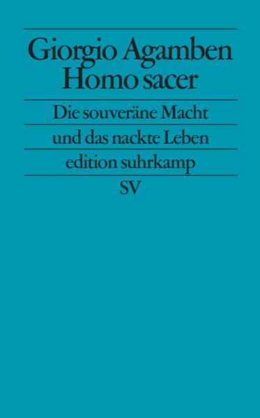 Cover: Homo Sacer