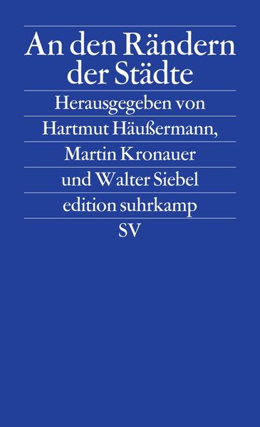 Cover: An den Rändern der Städte