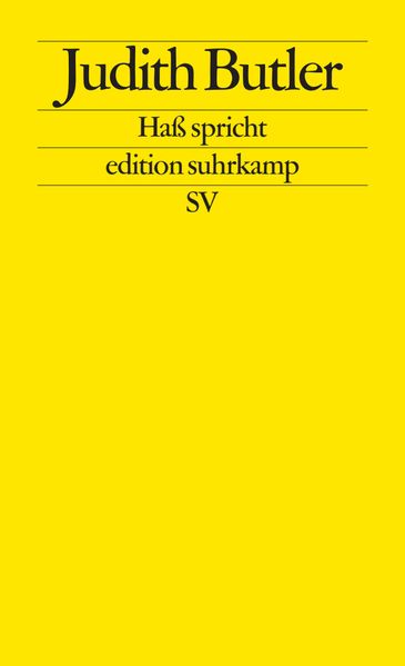 Cover: Haß spricht