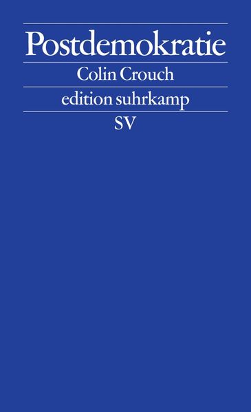 Cover: Postdemokratie