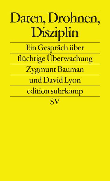 Cover: Daten, Drohnen, Disziplin