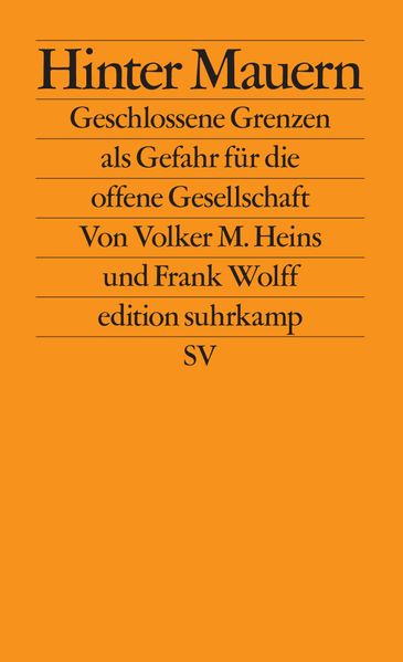 Cover: Hinter Mauern