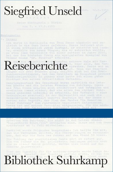 Cover: Reiseberichte