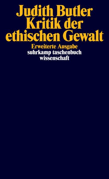 Cover: Kritik der ethischen Gewalt