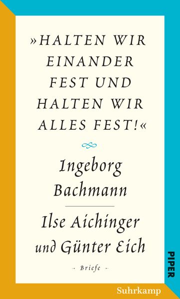 Cover: »halten wir einander fest und halten wir alles fest!«.