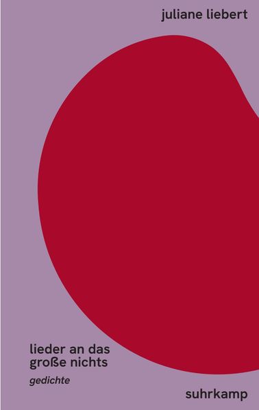 Cover: lieder an das große nichts
