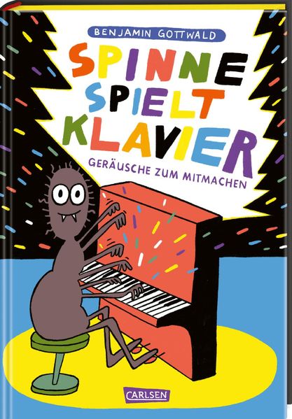 Cover: Spinne spielt Klavier