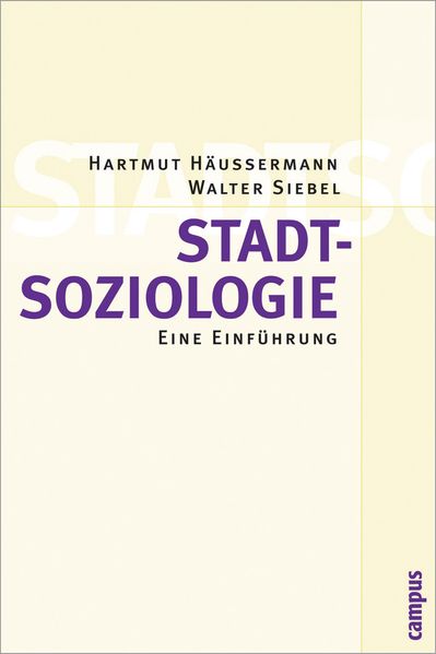 Cover: Stadtsoziologie