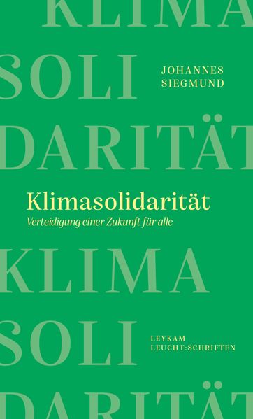 Cover: Klimasolidarität