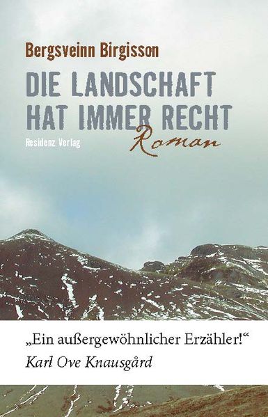 Cover: Die Landschaft hat immer recht