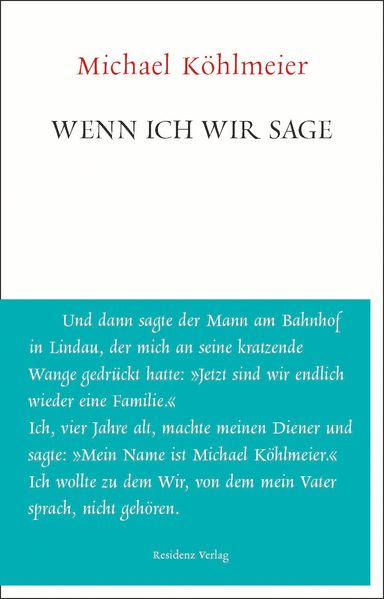 Cover: Wenn ich wir sage