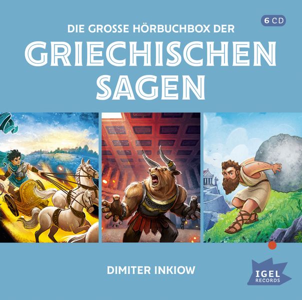 Cover: Die große Hörbuchbox der griechischen Sagen