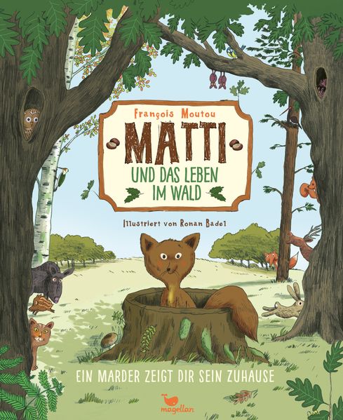 Cover: Matti und das Leben im Wald - Ein Marder zeigt dir sein Zuhause