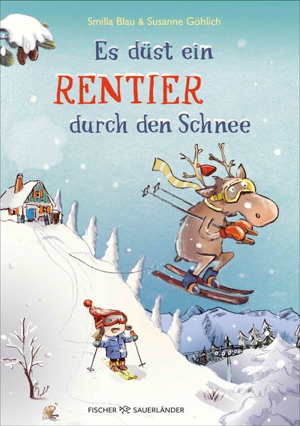 Cover: Es düst ein Rentier durch den Schnee