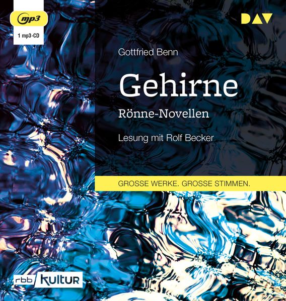 Cover: Gehirne. Rönne-Novellen