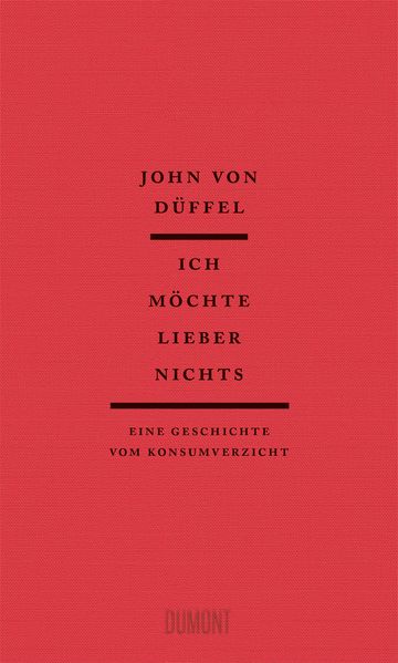 Cover: Ich möchte lieber nichts