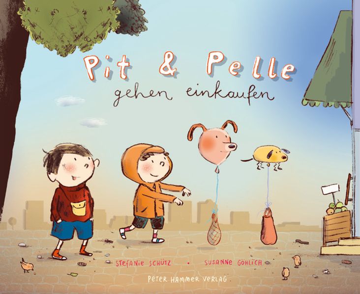 Cover: Pit und Pelle gehen einkaufen