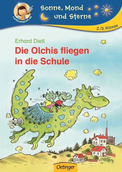 Cover: Die Olchis fliegen in die Schule (NA)