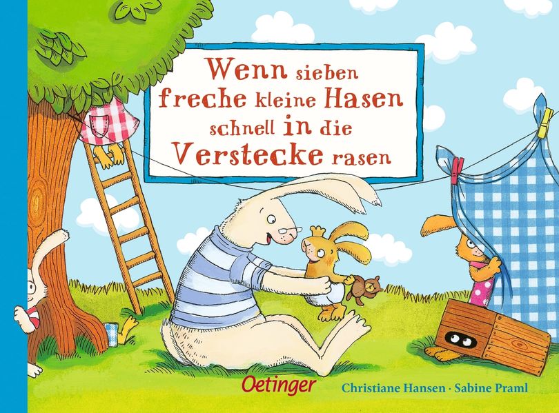 Cover: Wenn sieben freche kleine Hasen schnell in die Verstecke rasen