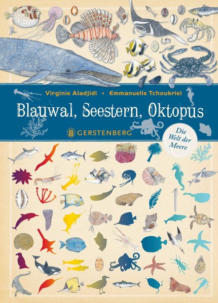 Cover: Blauwal, Seestern, Oktopus