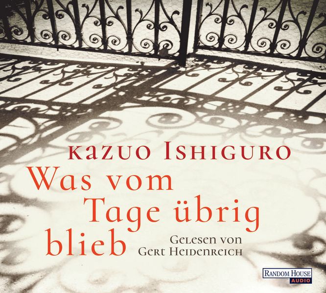 Cover: Was vom Tage übrig blieb