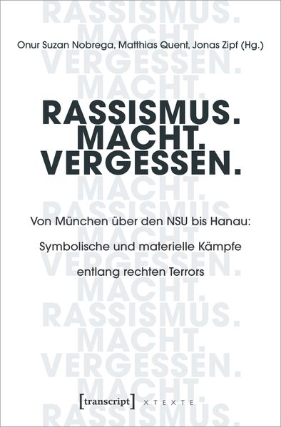 Cover: Rassismus. Macht. Vergessen.