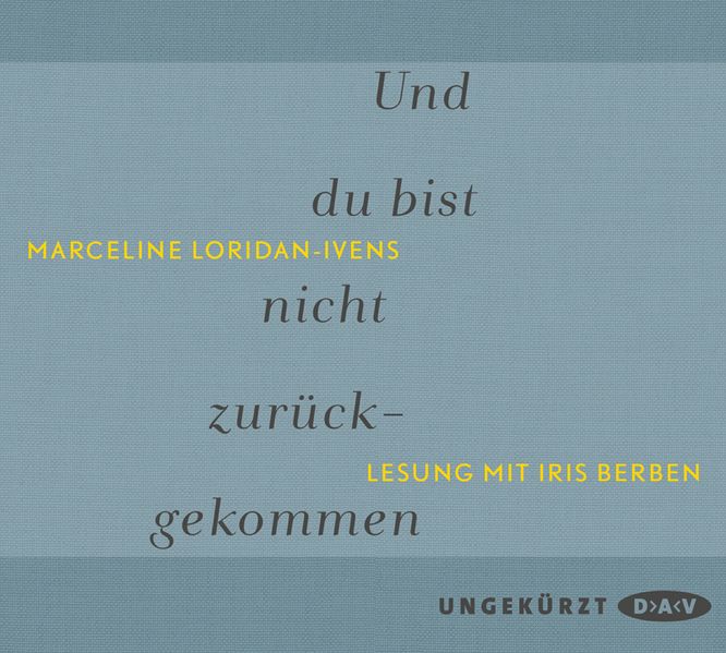 Cover: Und du bist nicht zurückgekommen