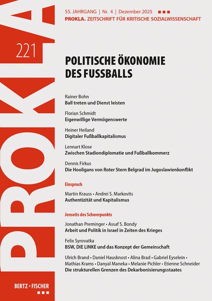 Cover: Politische Ökonomie des Fußballs