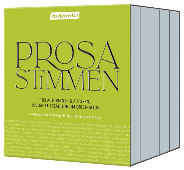 Cover: Prosastimmen