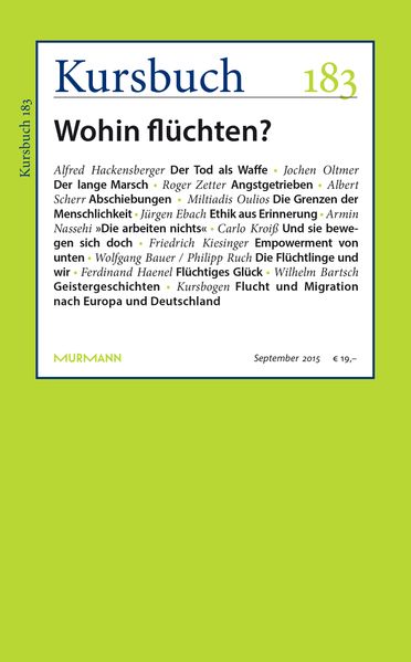Cover: Kursbuch 183