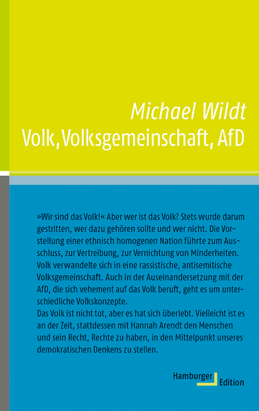 Cover: Volk, Volksgemeinschaft, AfD
