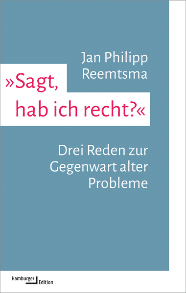Cover: »Sagt, hab ich recht?«