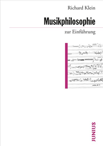 Cover: Musikphilosophie zur Einführung