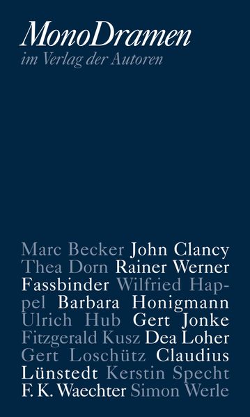 Cover: MonoDramen