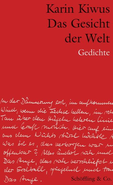 Cover: Das Gesicht der Welt